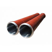 Concrete delivery cylinder